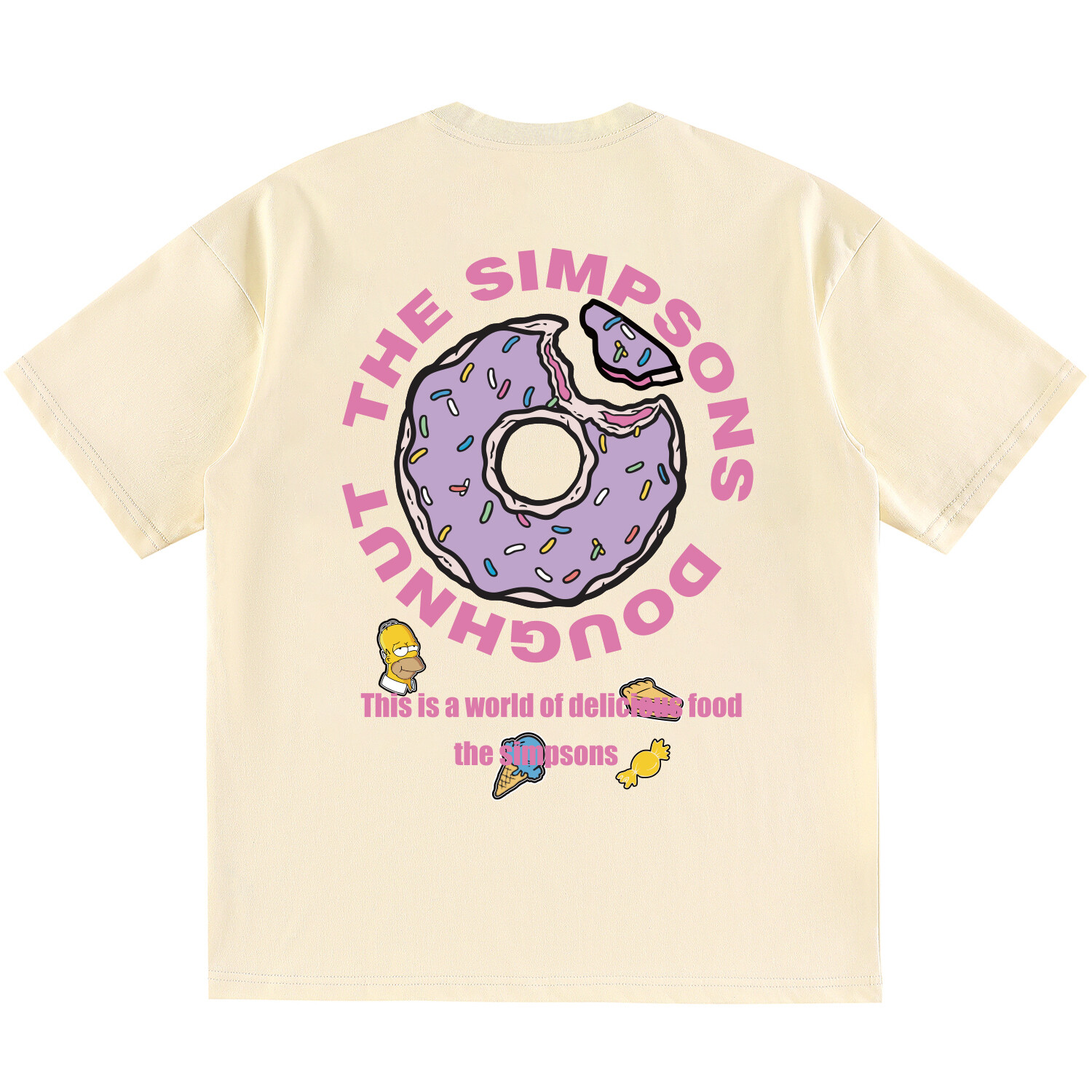 

Футболка унисекс The Simpsons, белый