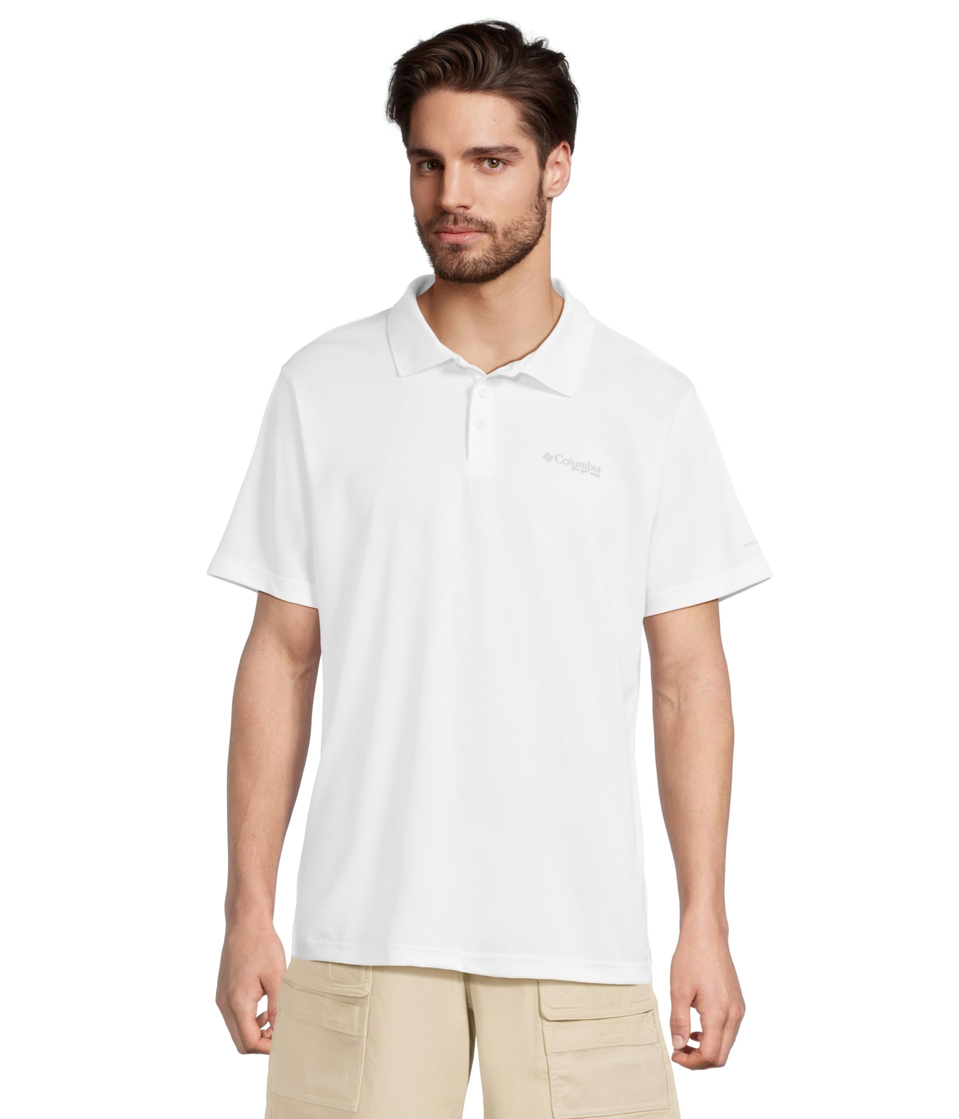 

Поло Columbia Pfg Solar Stream Polo, белый