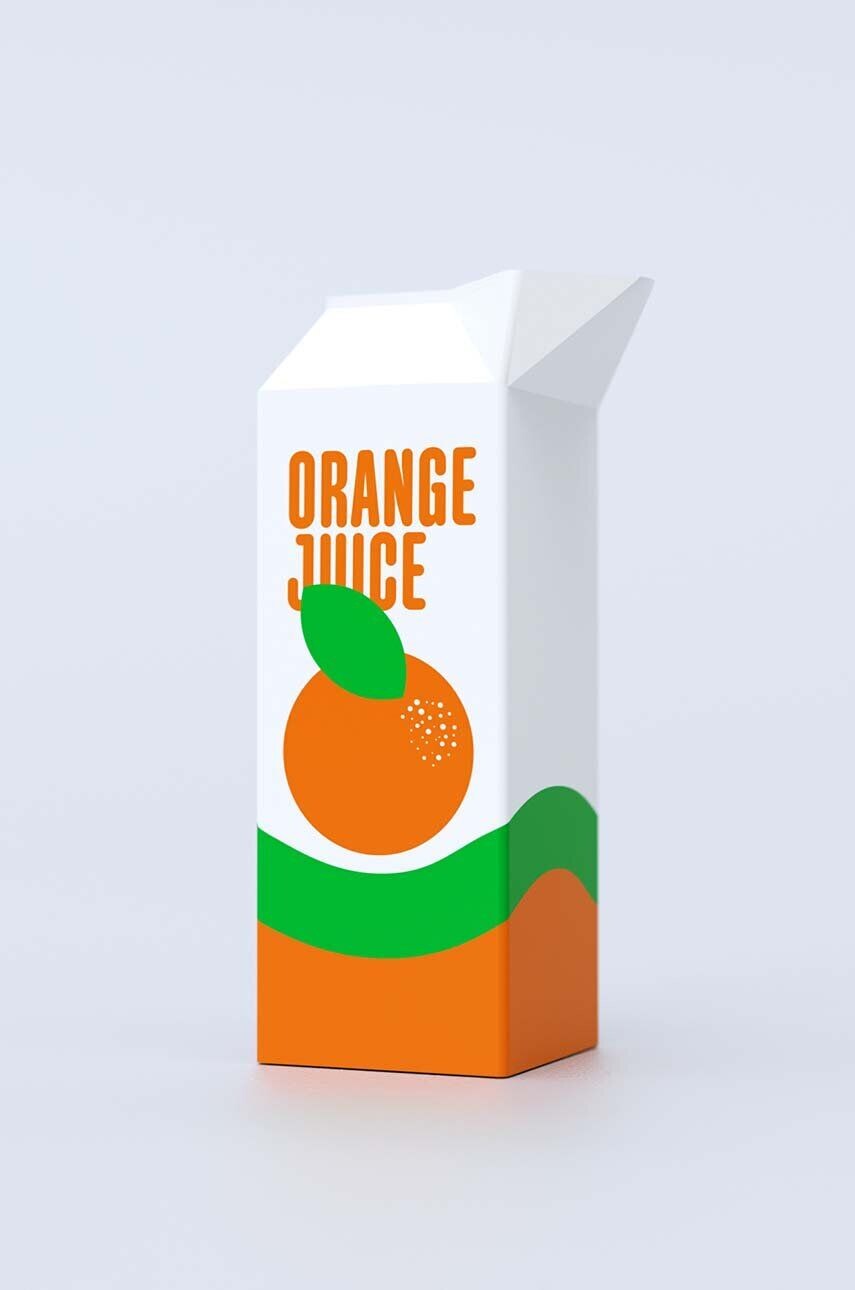 

Декоративная ваза Fluid Market Orange Juice, мультиколор