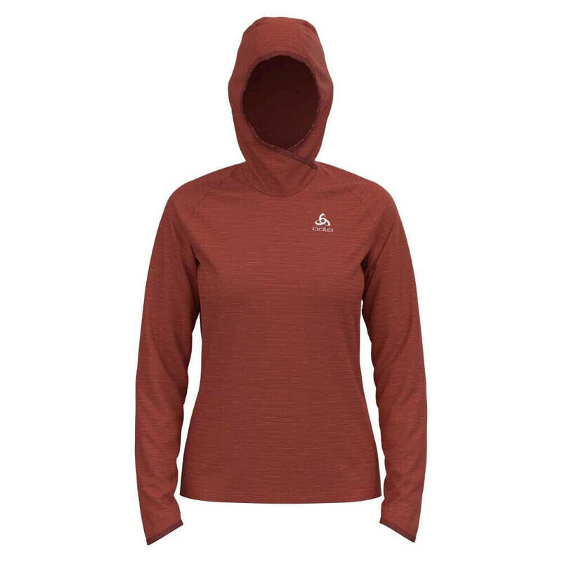 

Женская беговая рубашка с длинными рукавами ODLO "Millennium Hoodie"