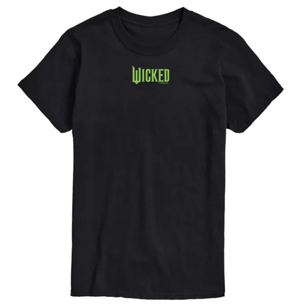 

Мужская футболка с графическим логотипом Wicked Licensed Character, черный