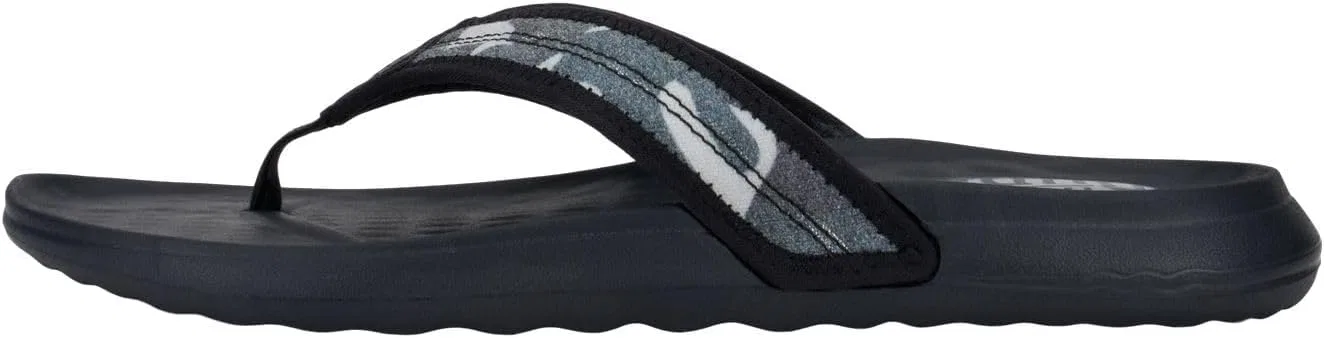 Сандалии мужские HEYDUDE Myers Flip Classic, Camo Total Black