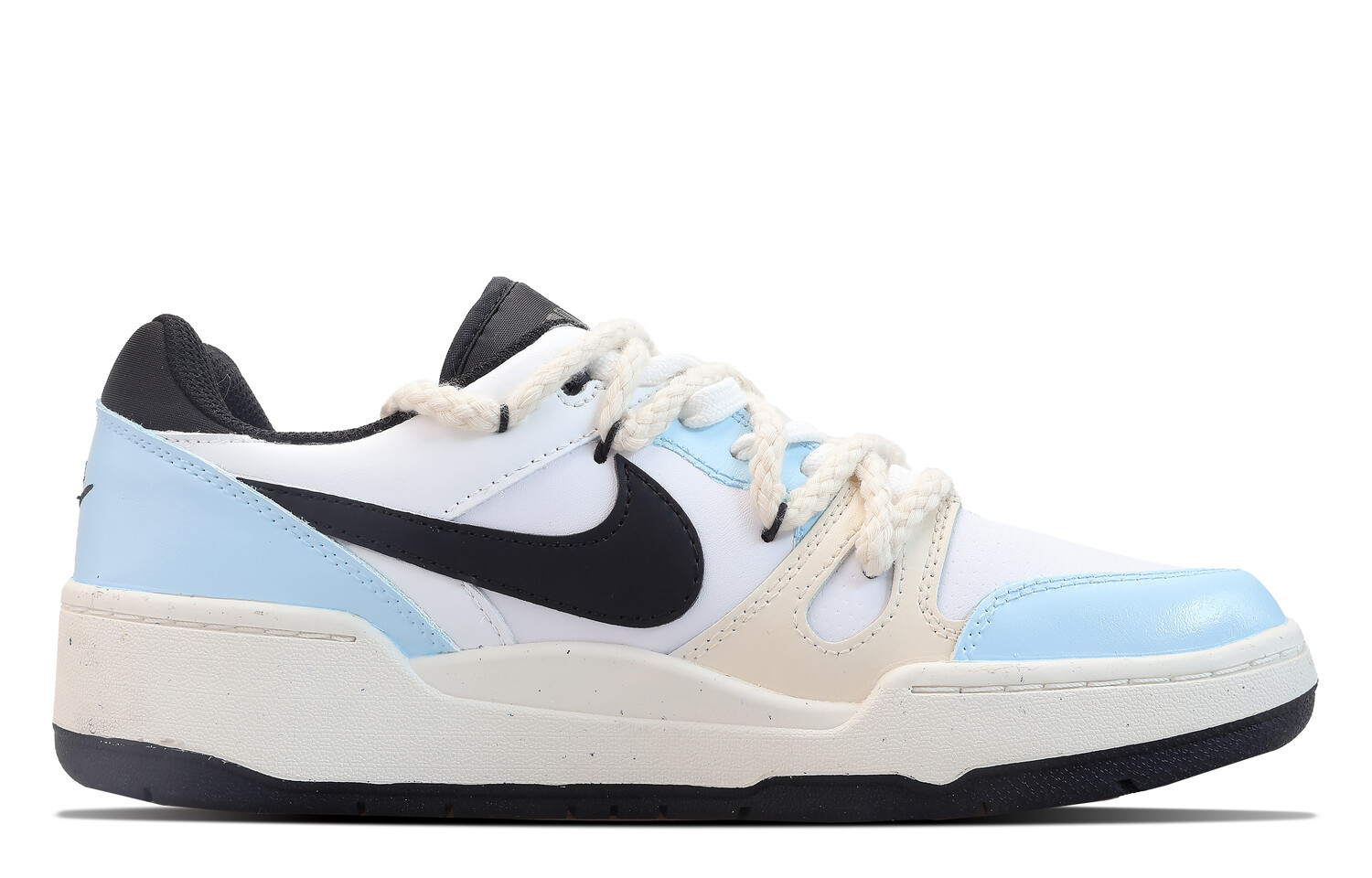 

Кроссовки Nike Full Force Skateboarding Shoes Men Low-top White/blue, синий/белый