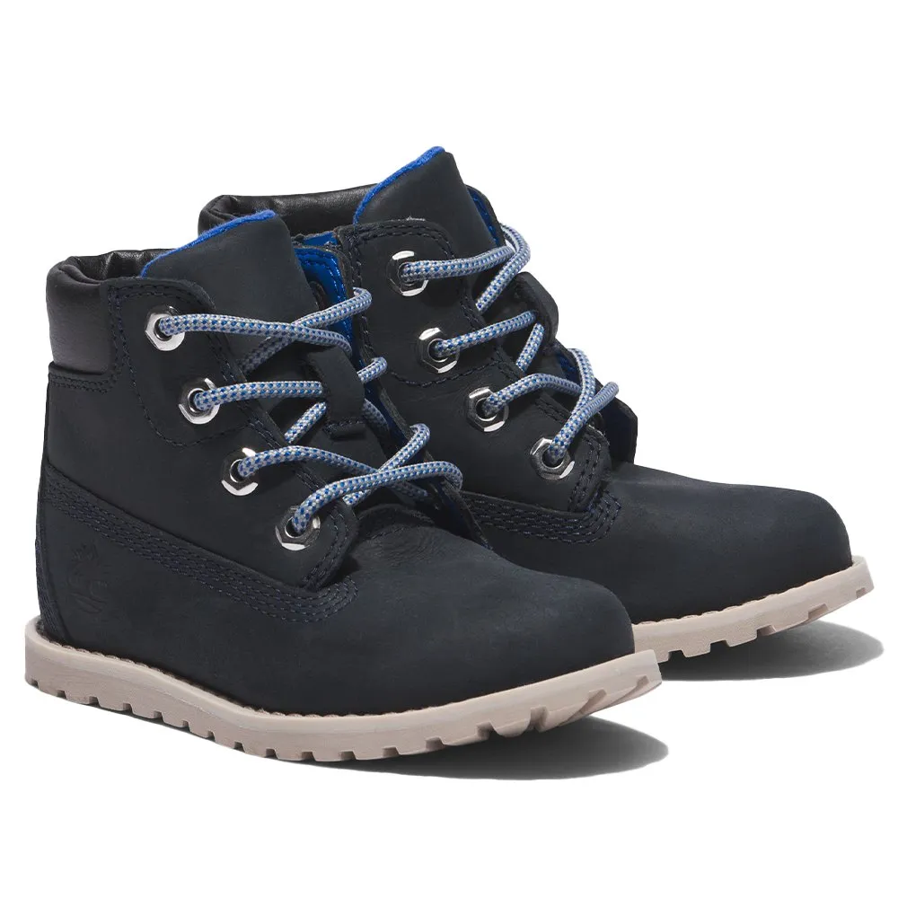 

Ботинки Timberland Pokey Pine 6´´ Side Zip toddler, коричневый