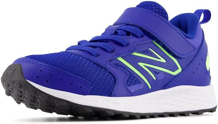 

Кроссовки для бега New Balance для мальчиков Fresh Foam 650 V1 Bungee Lace, Team Royal/Bleached Lime Glo