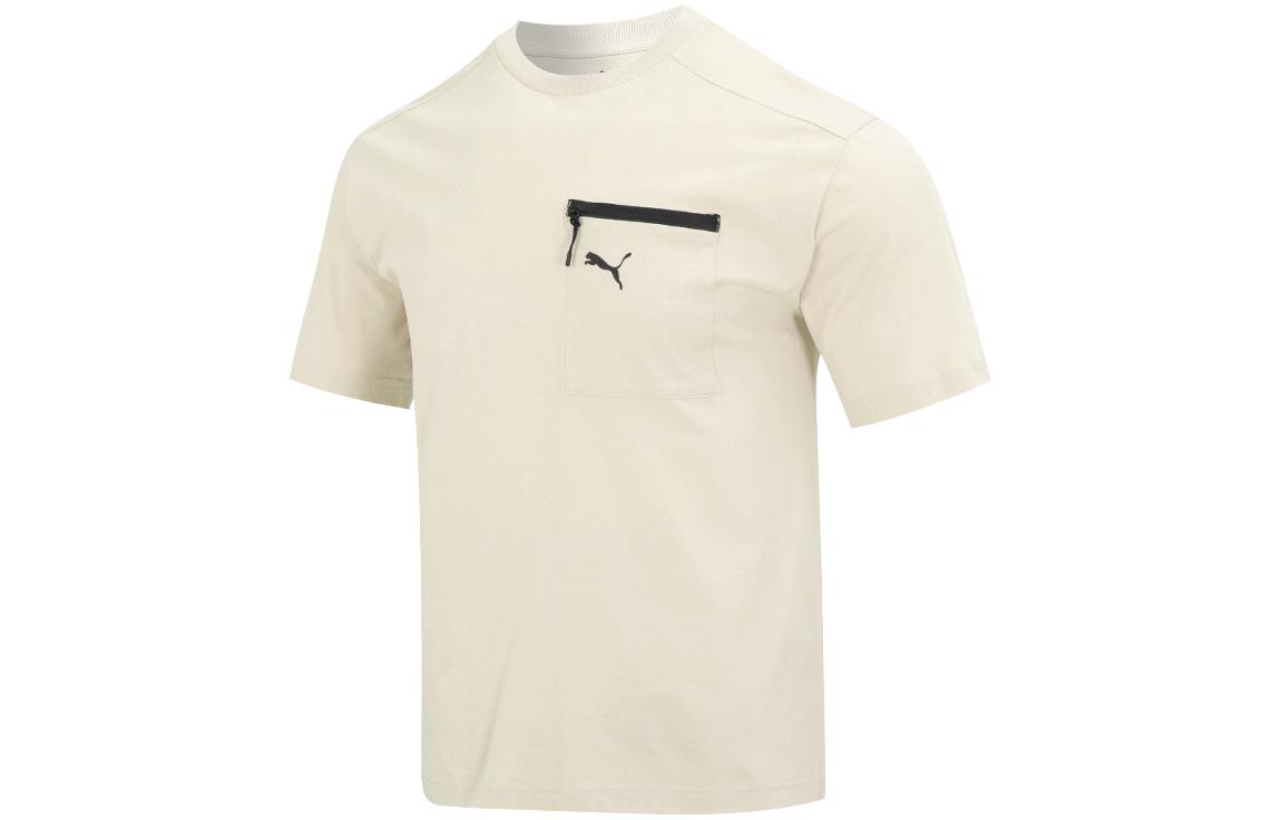 

Футболка MMQ мужская цвета экрю PUMA, Ecru