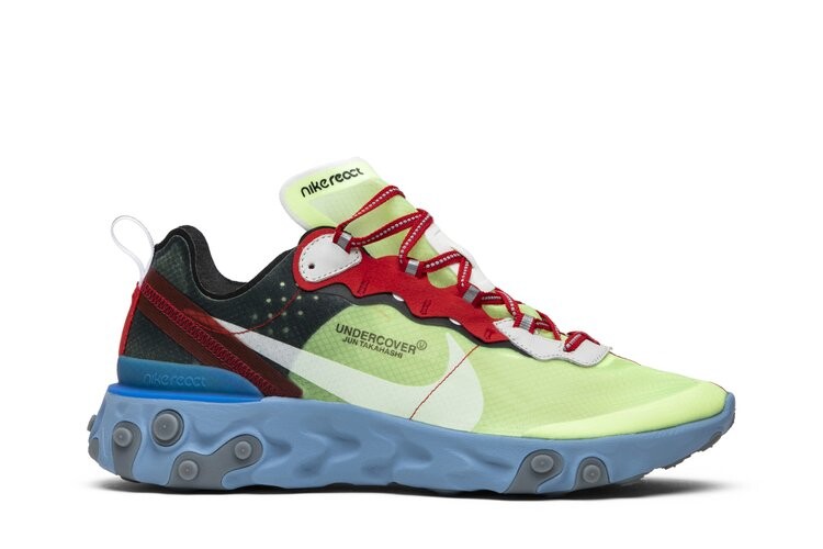

Кроссовки Nike Undercover x React Element 87 'Volt', желтый