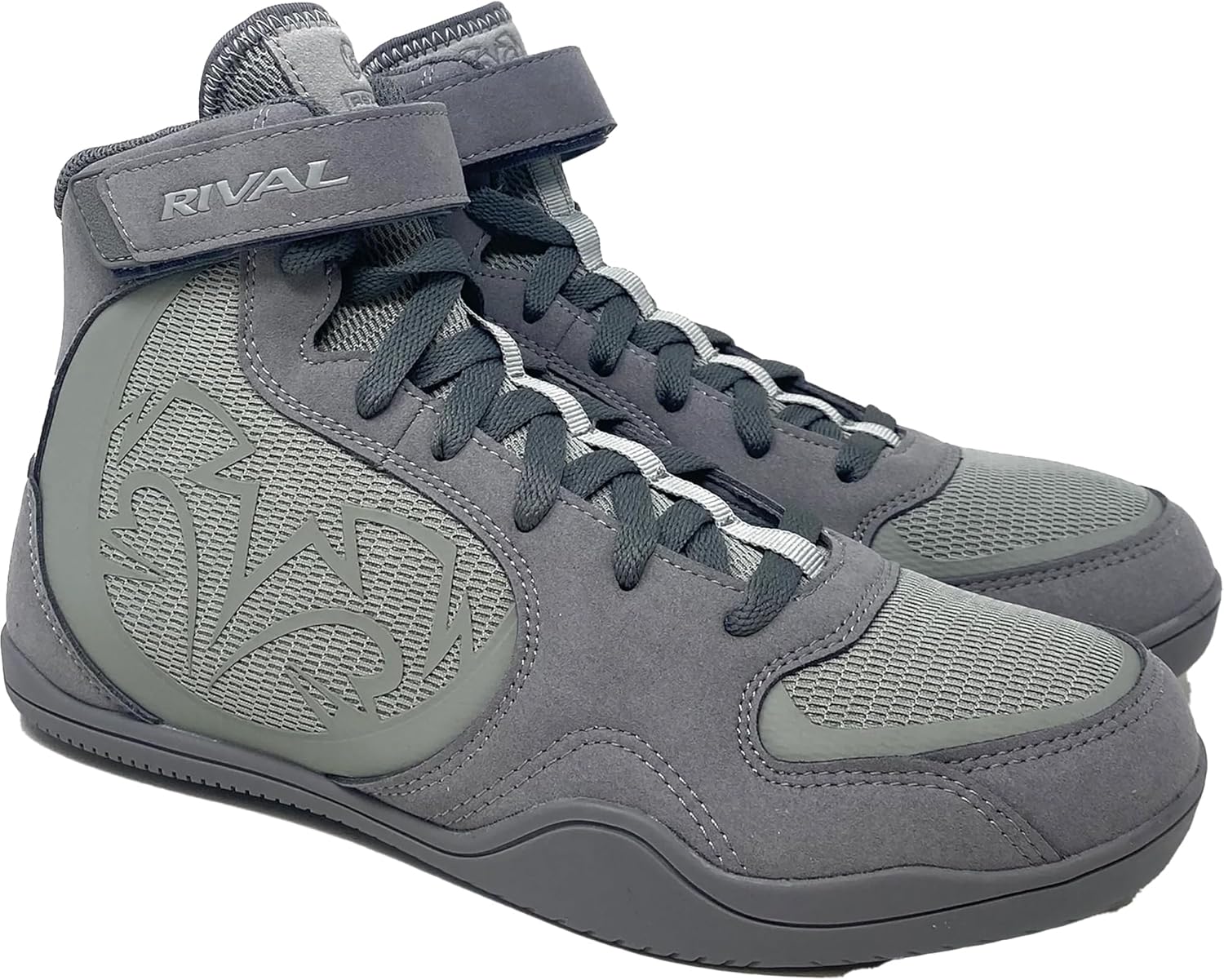 

Боксерские кроссовки RIVAL Boxing RSX-Genesis 3 с низким верхом, надежным ремешком на щиколотке, формованной стелькой из EVA и легкой конструкцией, серый