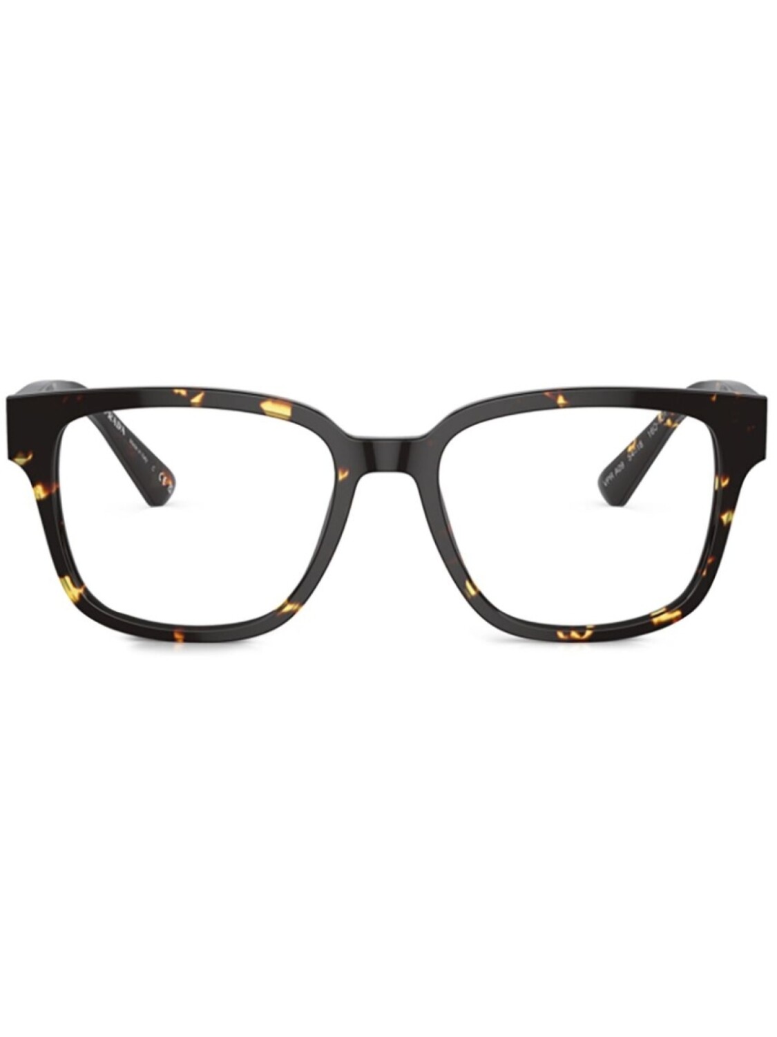 

Prada Eyewear очки PR A09V Havana Black / Yellow, черный