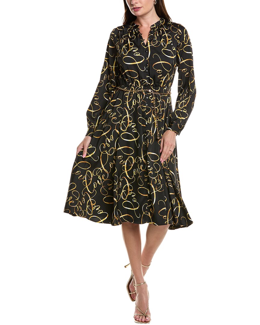 

T Tahari Макси-платье, черный