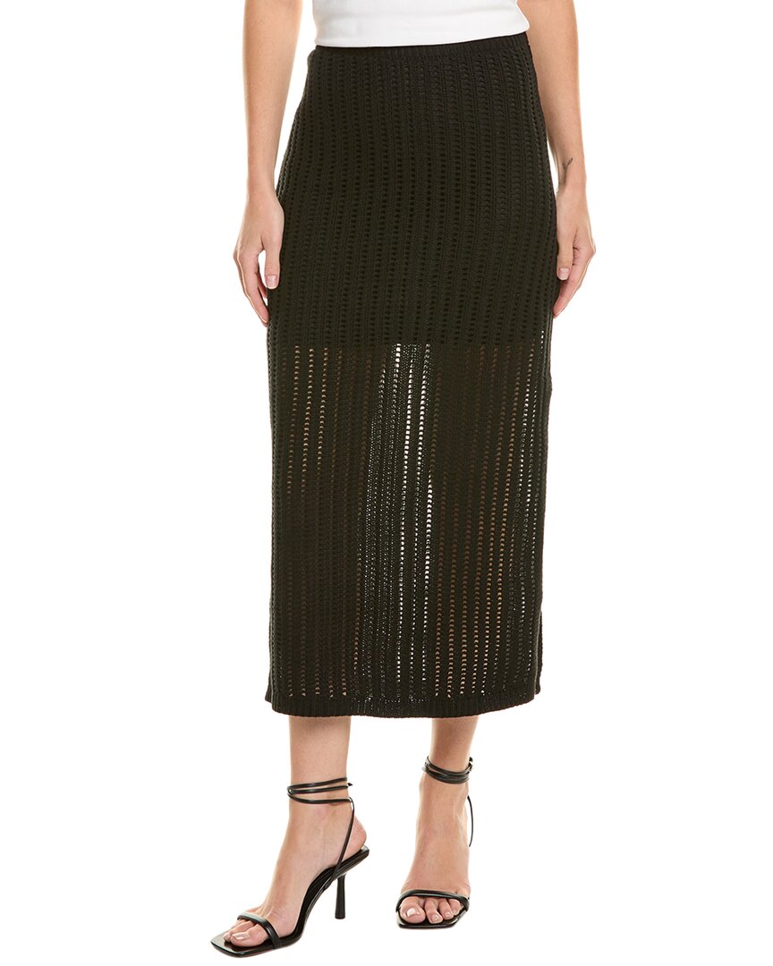 

Юбка-свитер миди Saltwater Luxe Suzi, черный