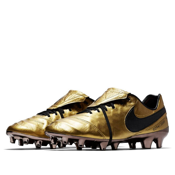 Кроссовки totti x roma x tiempo legend 6 se fg '25th anniversary' Nike, золотой — фото 4