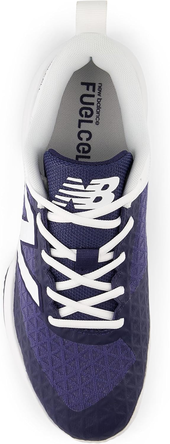 Мужские бутсы New Balance FuelCell 4040 V8 для травы, белый/синий — фото 4
