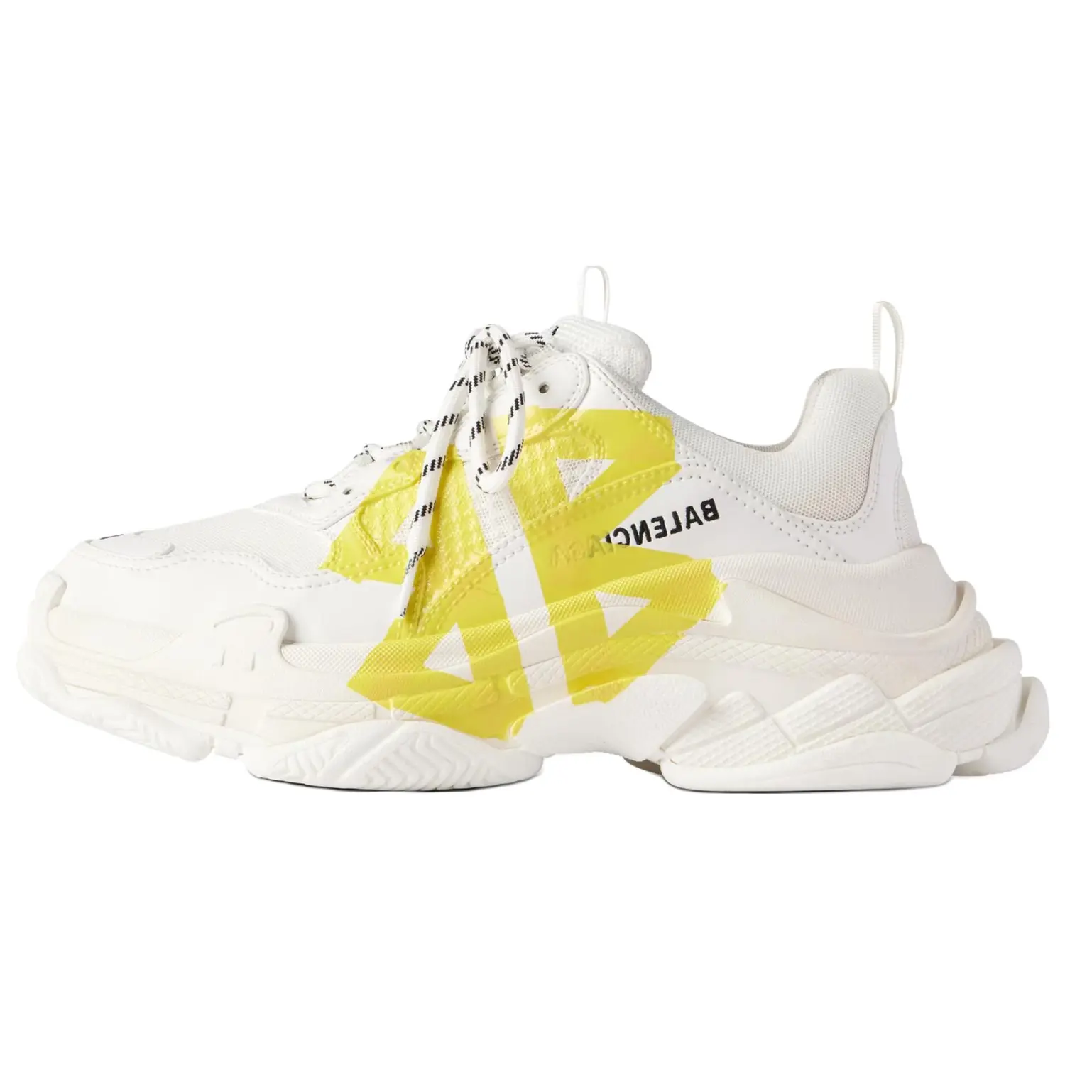 

Кроссовки Triple S Tape Type Lace Up Sneakers Balenciaga, White