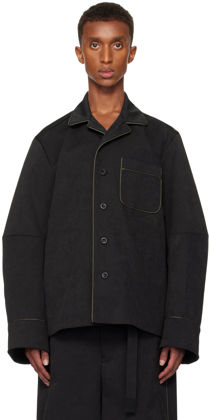 

Куртка из искусственной замши sacai, черный
