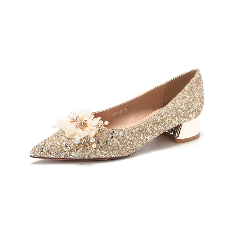 Туфли женские повседневные Women's Casual Shoes Women's Hkcp, цвет Champagne — фото 2