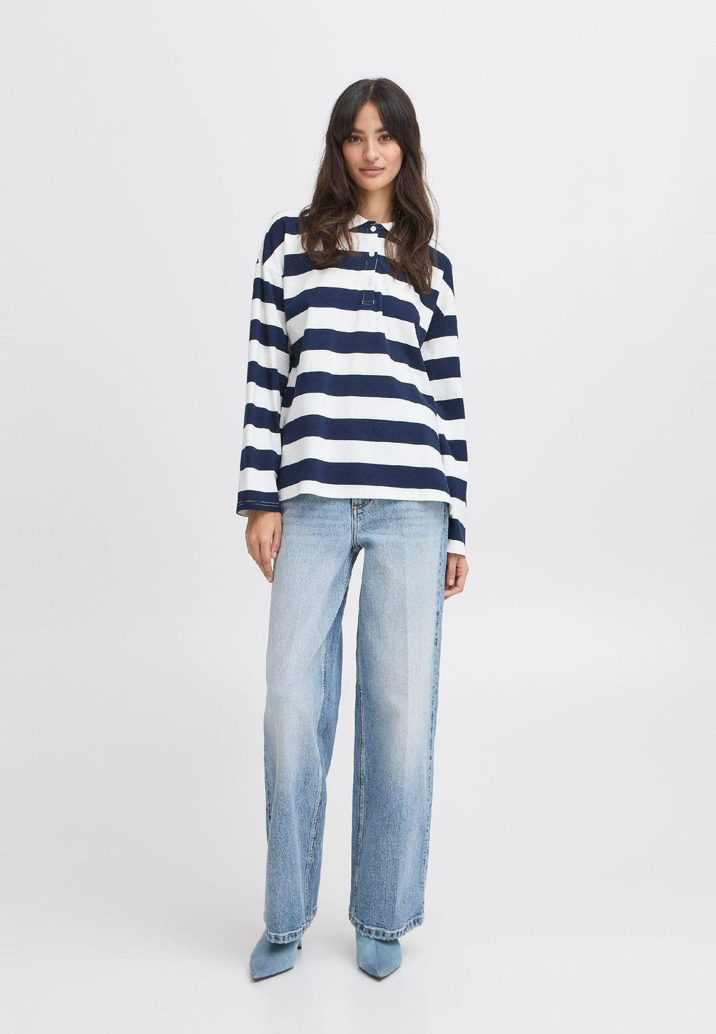 

Рубашка поло BYBXSOMSET b.young by Zalando, синий