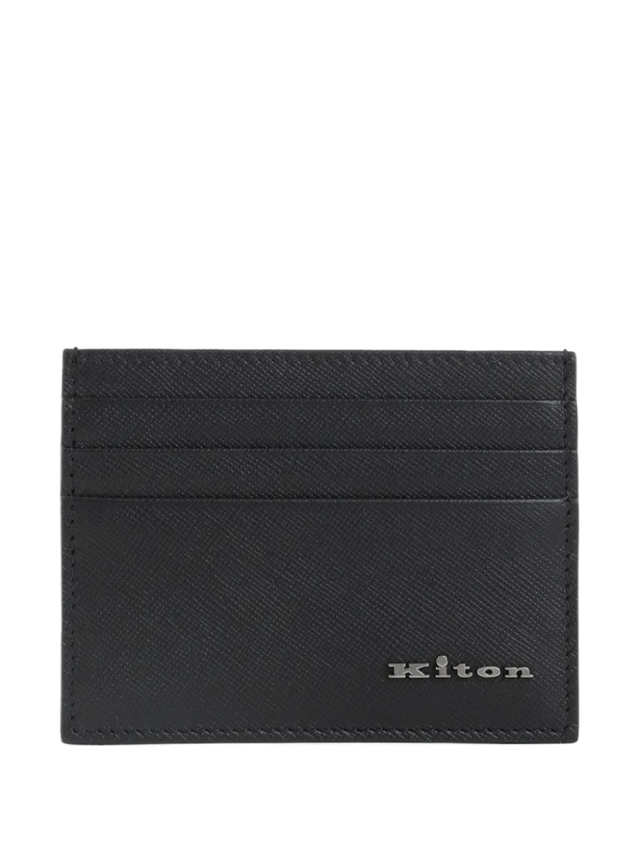 

Визитница из кожи Kiton, черный