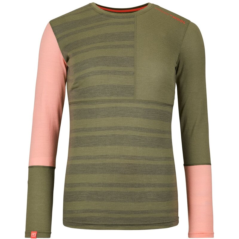 

Майка 185 рок-н-шерсть с длинным рукавом ж Ortovox, цвет wild herbs