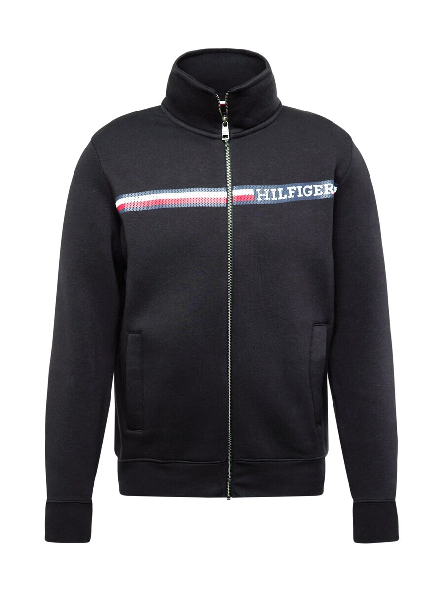 

Худи TOMMY HILFIGER Zip-Up Hoodie, черный