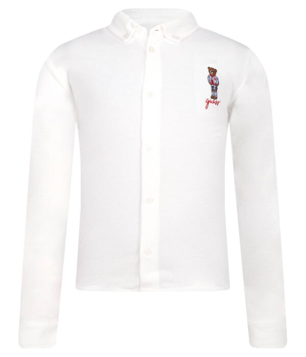 

Рубашка Guess Straight Fit, белый