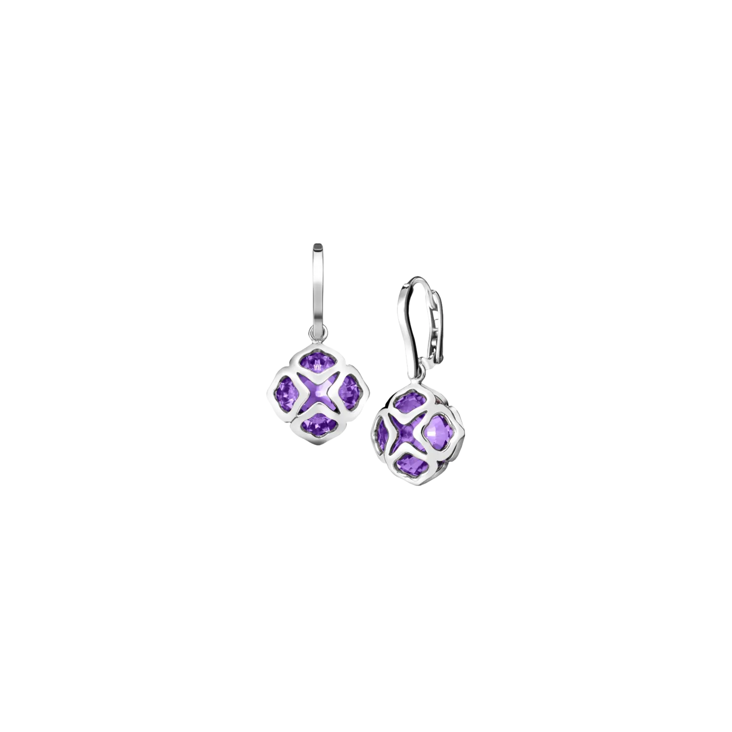 

Коктейльные серьги imperiale из белого золота с аметистами Chopard