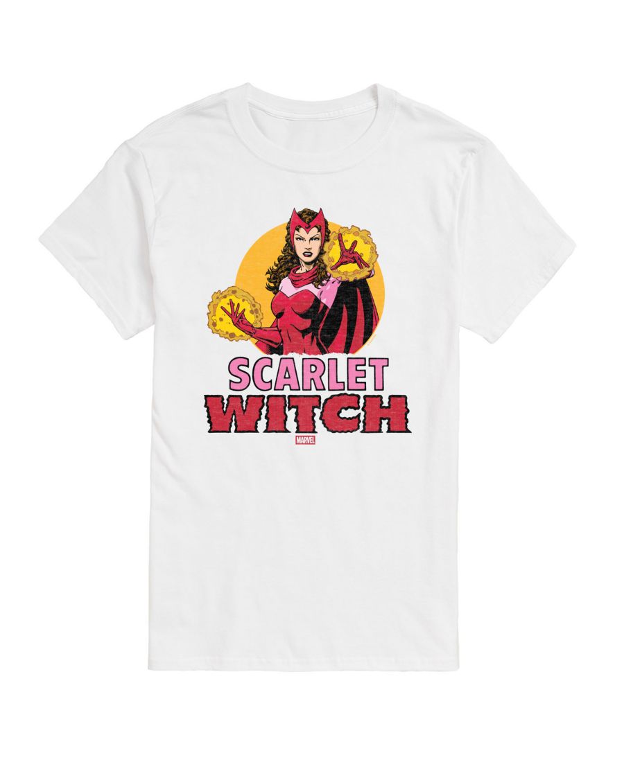 

Мужская футболка с коротким рукавом Marvel "Алая Ведьма" AIRWAVES, White, Белый, Мужская футболка с коротким рукавом Marvel "Алая Ведьма" AIRWAVES, White