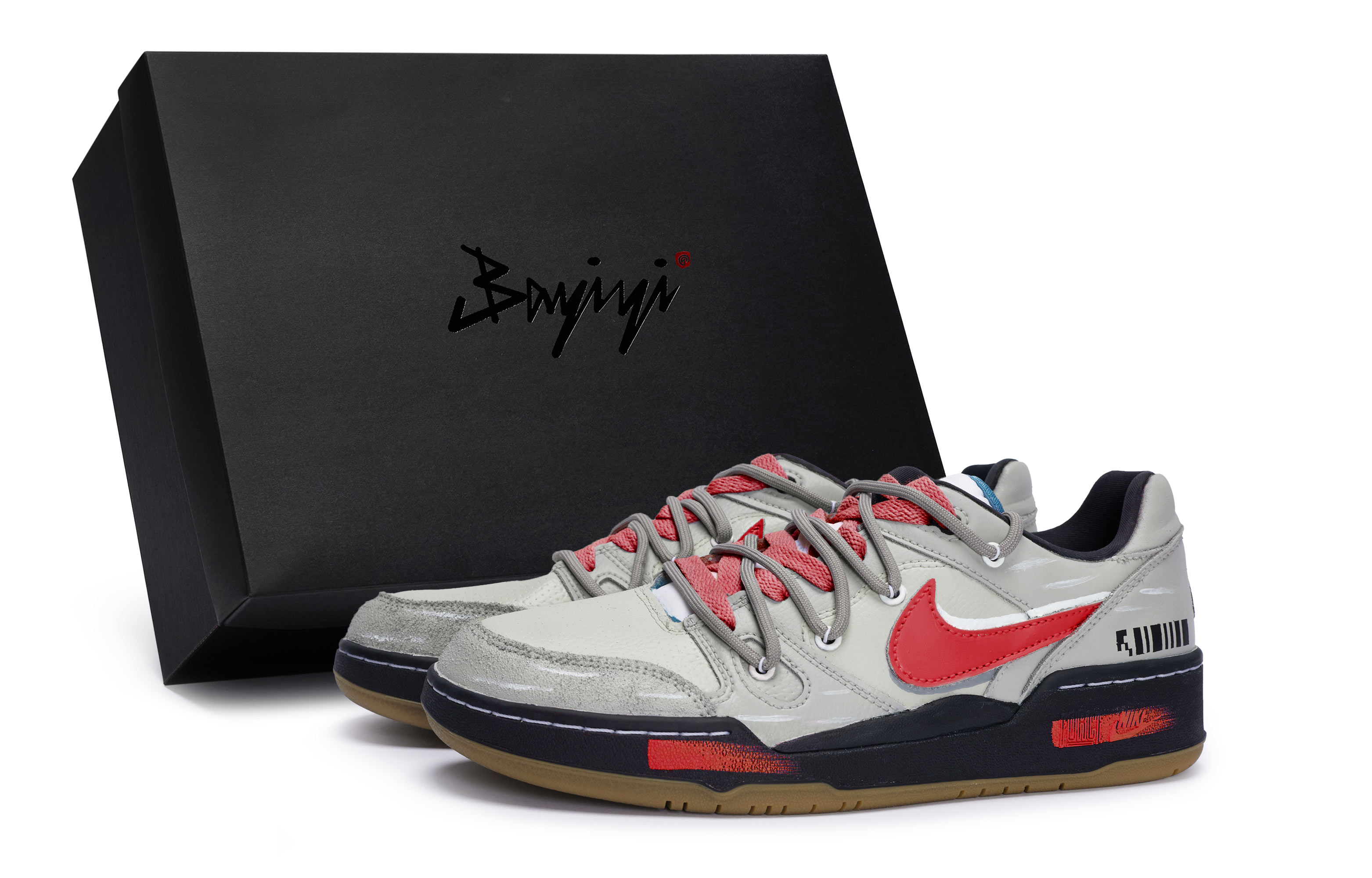 

Nike Кроссовки для скейтбординга Full Force, низкие, красные, мужские