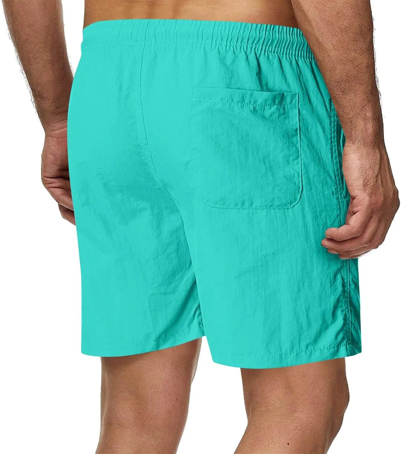 Шорты мужские спортивные, Elastic Waist, Mint Green