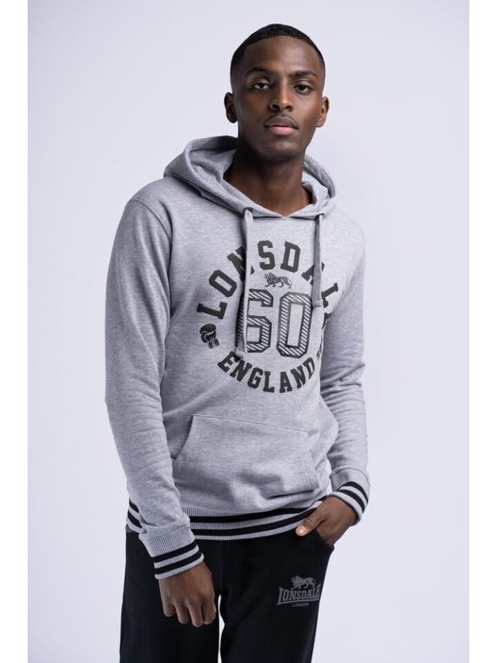 

Толстовка Lonsdale Hoodie, серый