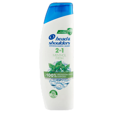 

Head &Shoulders Шампунь с ментолом Fresh 2 в 1, 225 мл Head E Shoulder