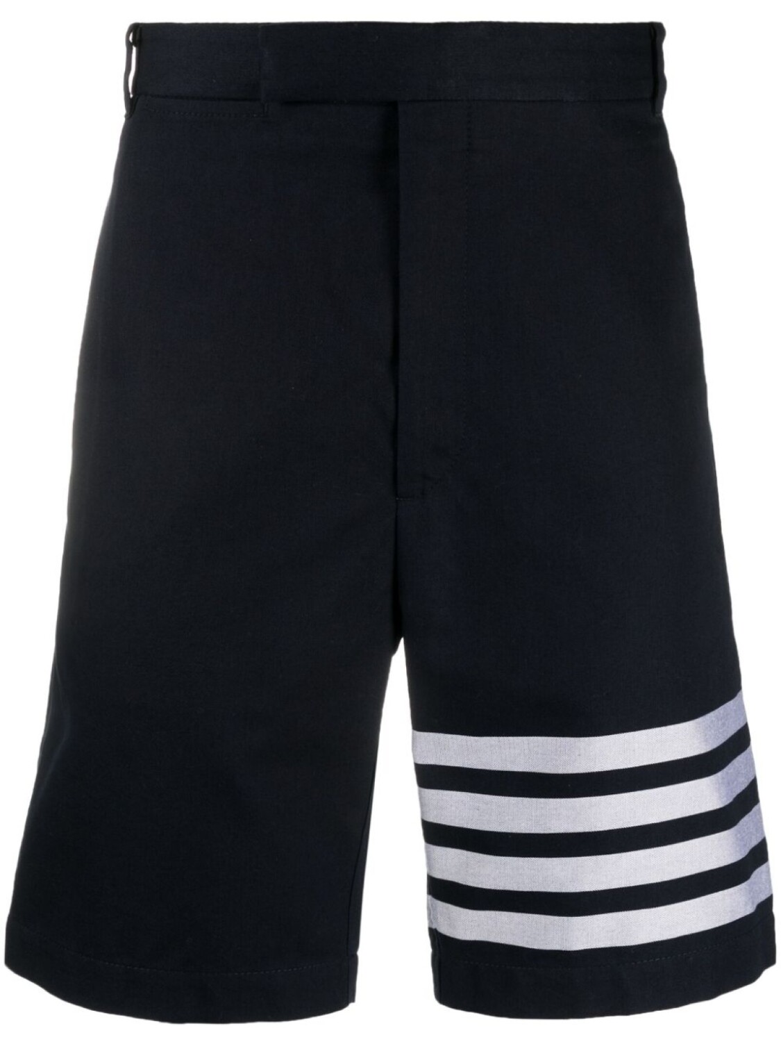 

Thom Browne рубашка с полосками 4-Bar, синий