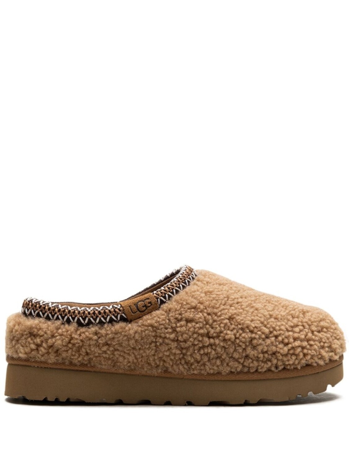 Слиперы Tasman Maxi Curly UGG, коричневый