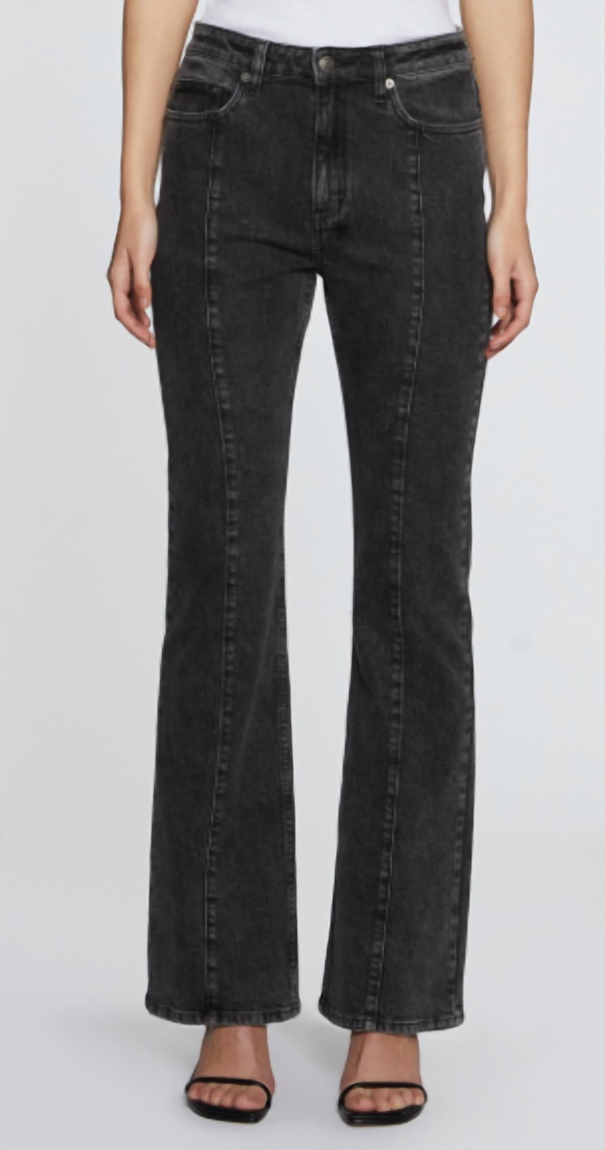 

Ksubi Soho Onyx Zip в выстиранном черном цвете