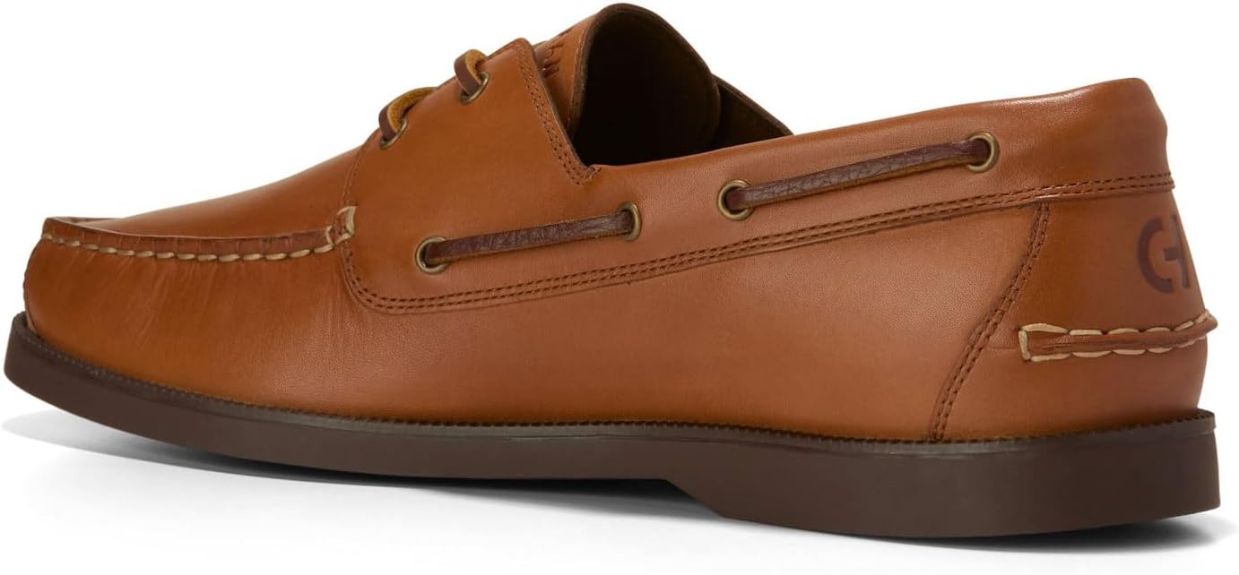 Мужские лодочные туфли Cole Haan Grand Bowside, Cognac — фото 4