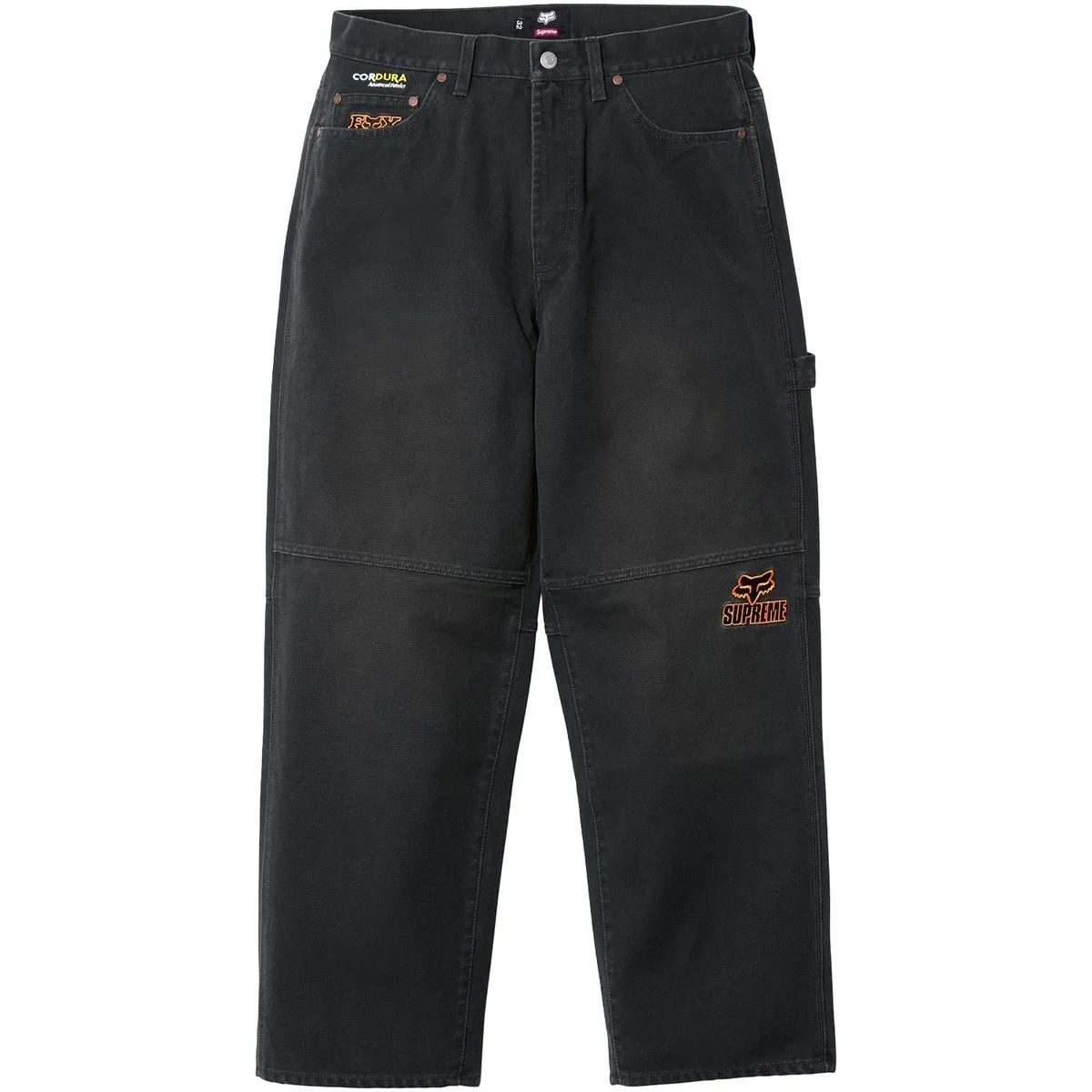 Джинсы с логотипом Fox Racing Supreme, черный