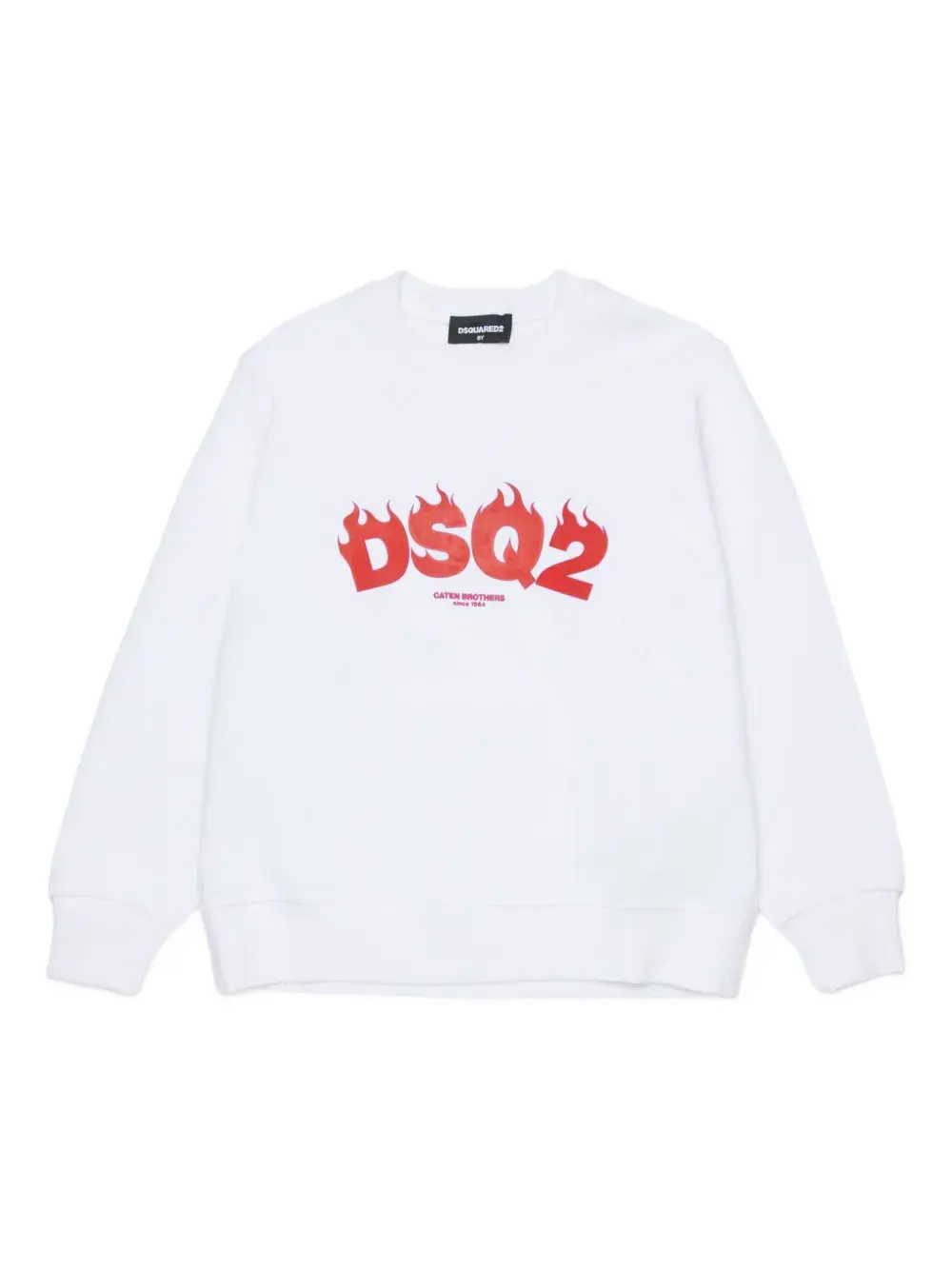 

Толстовка с логотипом Dsquared2 Kids, белый