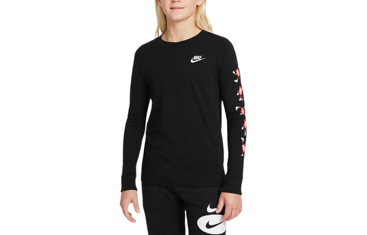

Детская футболка Nike, цвет Black