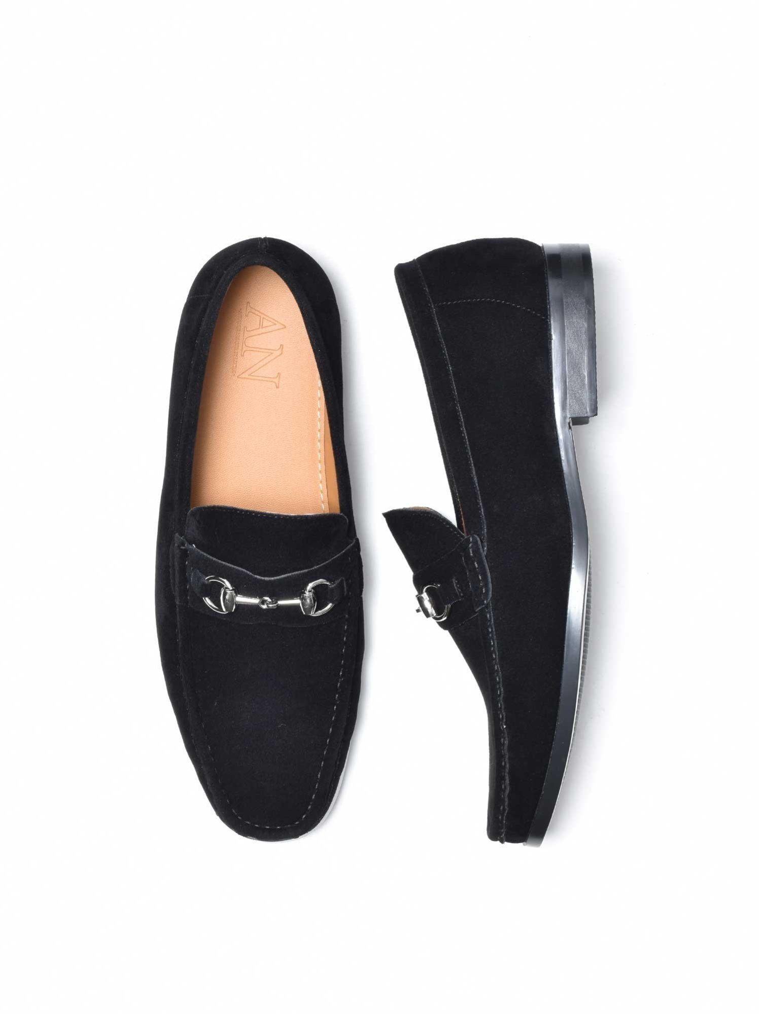 Лоферы AN Bit AN by LUCIUS, Black suede — фото 2
