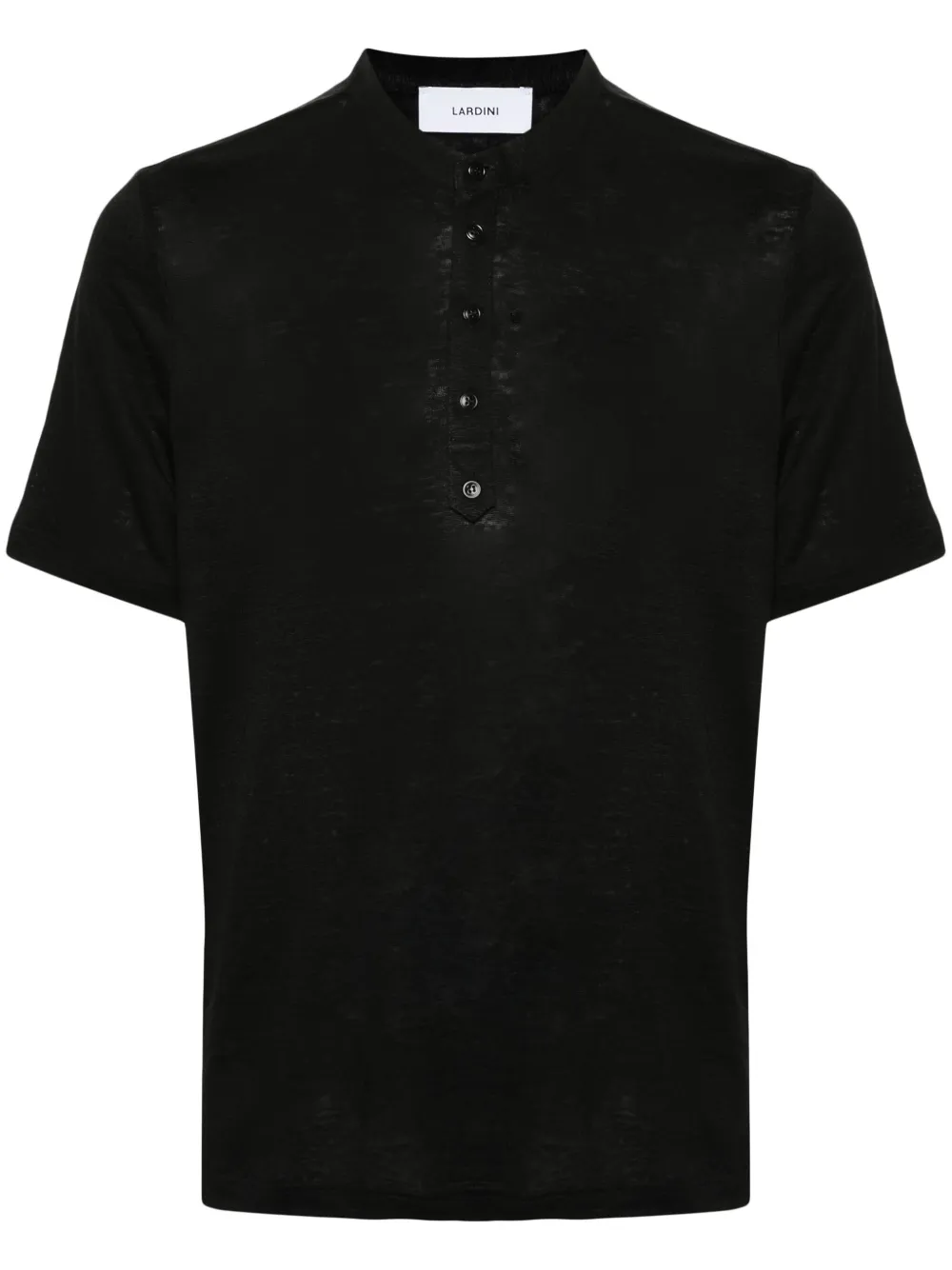 

Футболка тонкой вязки Lardini, черный