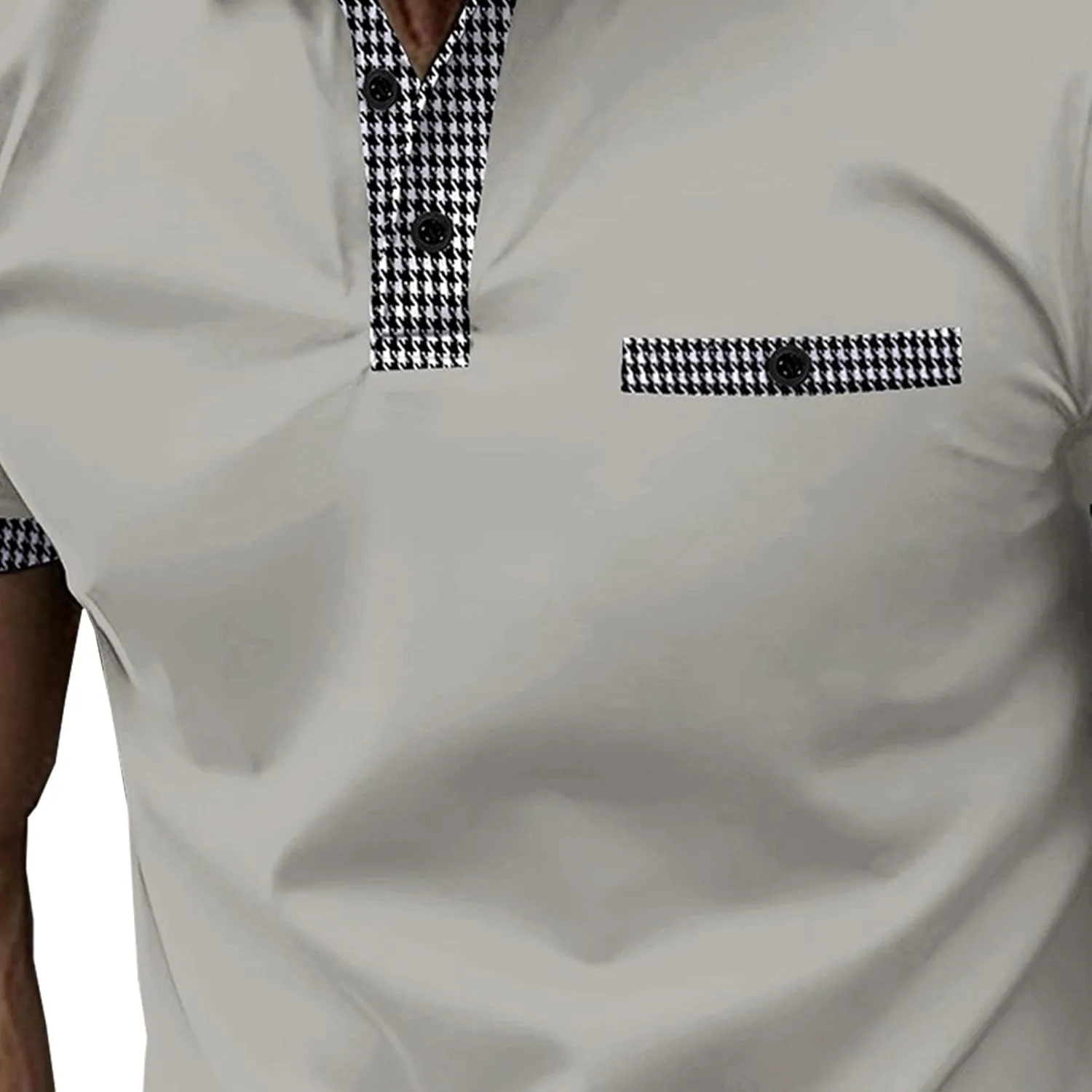 Мужская поло Performance с карманом Slim Fit — фото 4