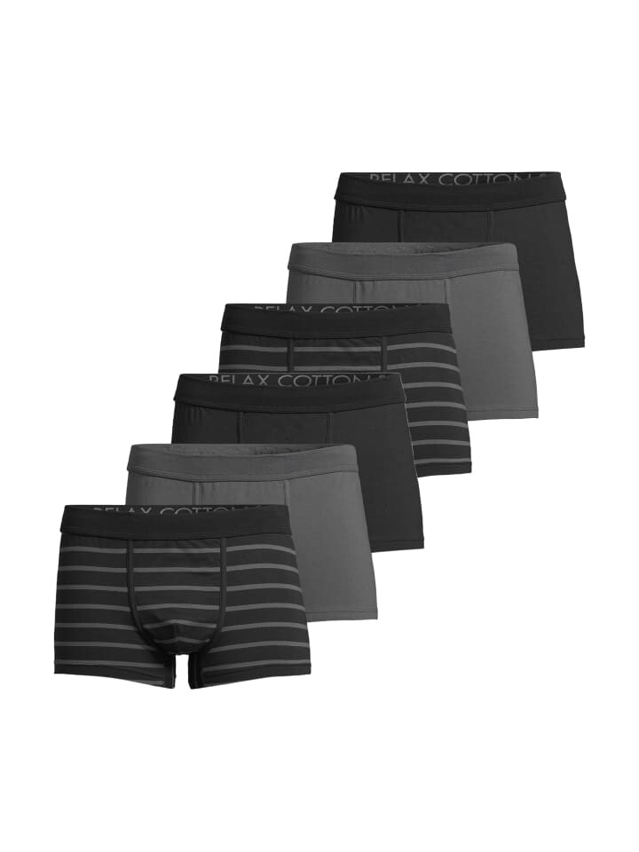 

Трусы Seidensticker Retro Short / Pant Relax Cotton, цвет Schwarz/Grau