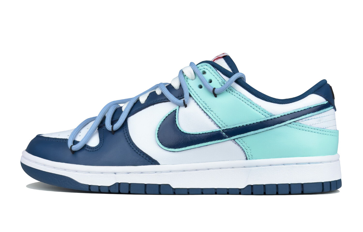

Кроссовки Nike Dunk Skateboarding Shoes Men Low-top Blue/Green/White, голубой, Синий, Кроссовки Nike Dunk Skateboarding Shoes Men Low-top Blue/Green/White, голубой