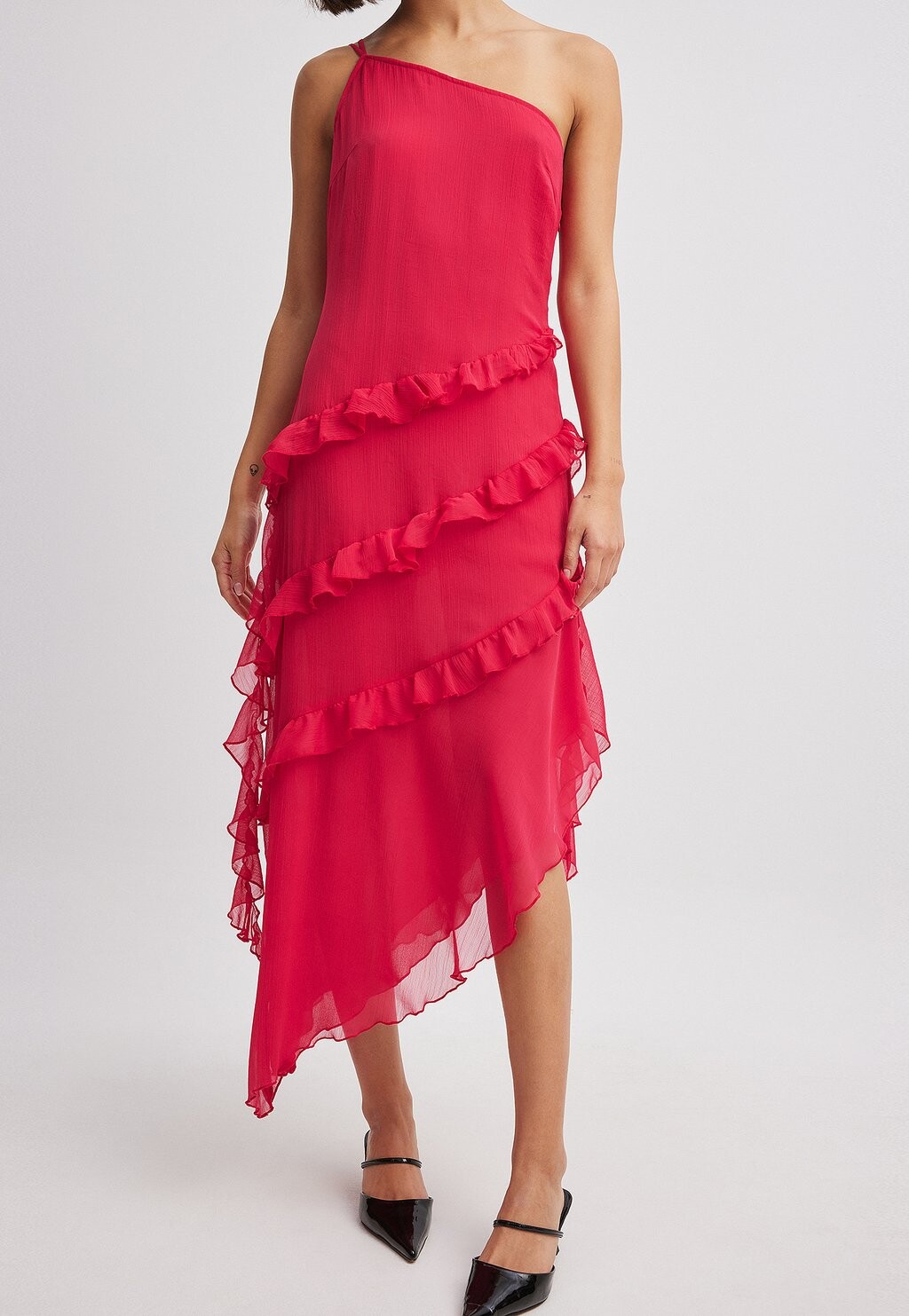 

Бальное платье NA-KD, цвет magenta