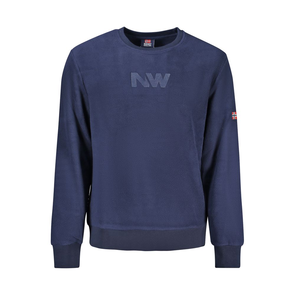 

Синий мужской свитер из полиэстера Geographical Norway