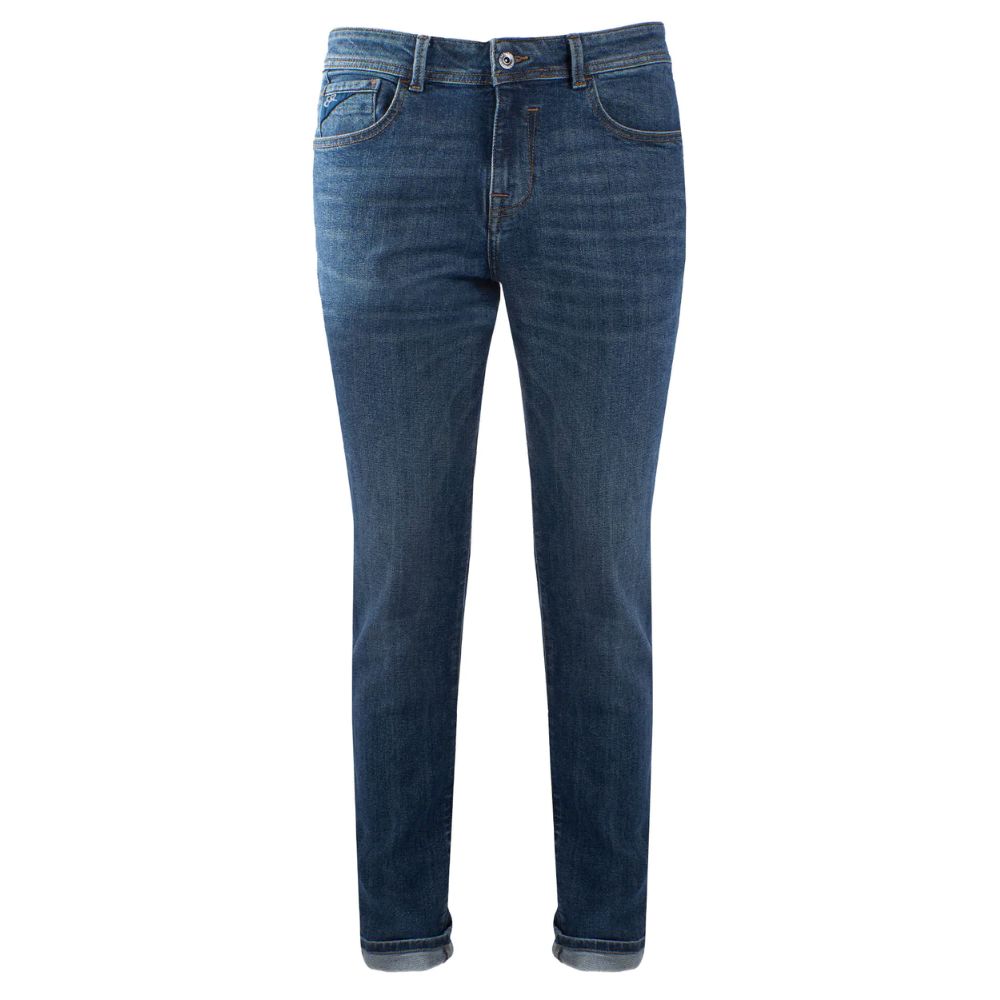 

Шикарные джинсы темного цвета Comfort Denim Zee Lane, синий