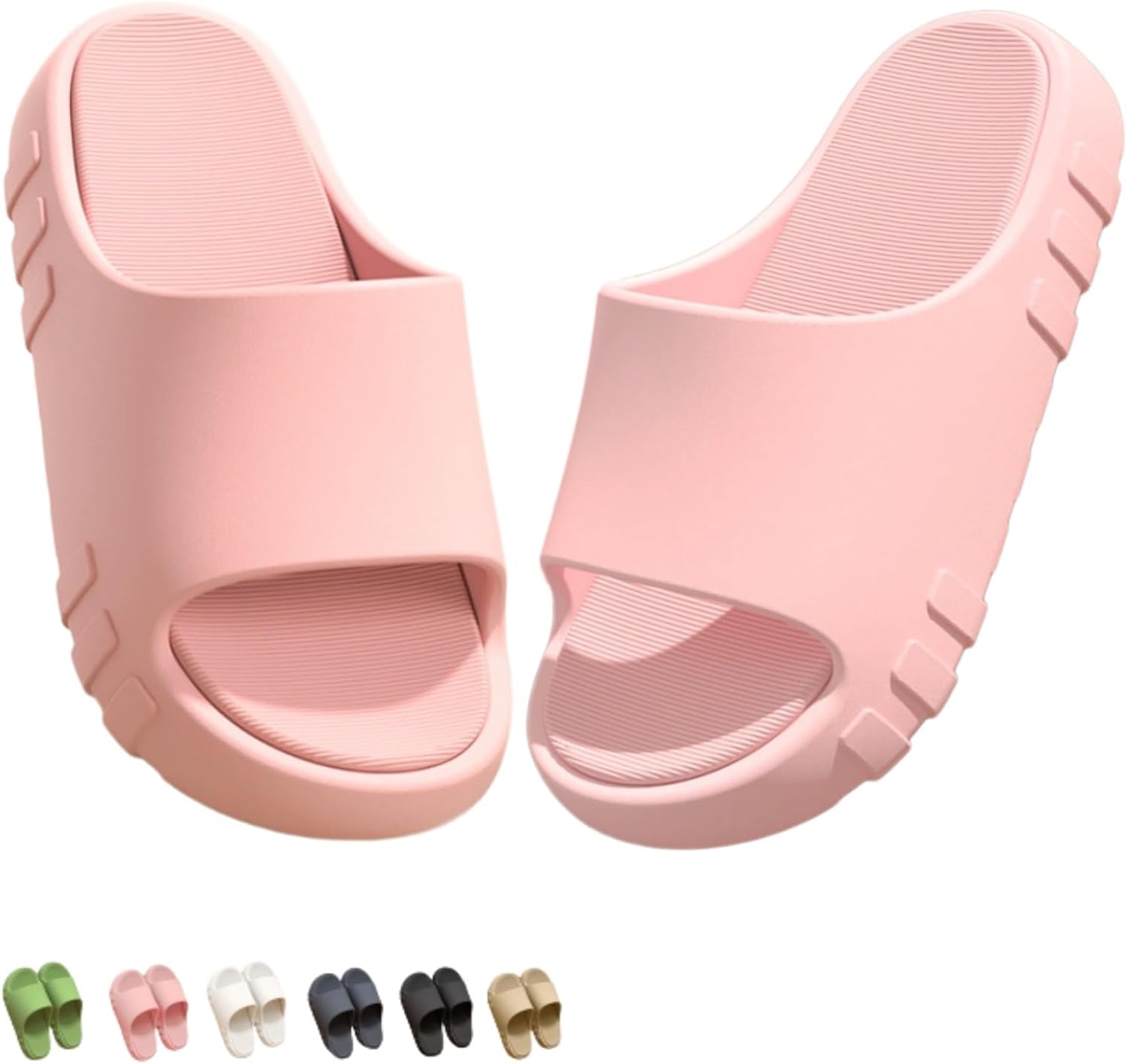 

Домашние тапочки для женщин и мужчин, летние пляжные шлепанцы, душевые тапочки с нескользящей толстой подошвой, пара, тапочки для носки на улице, простая модная обувь, домашняя обувь Iwhgrmp, розовый