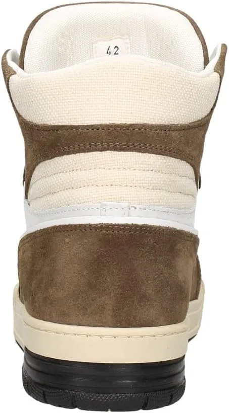 Кроссовки Off The Pitch Basketta Hi, White — фото 3