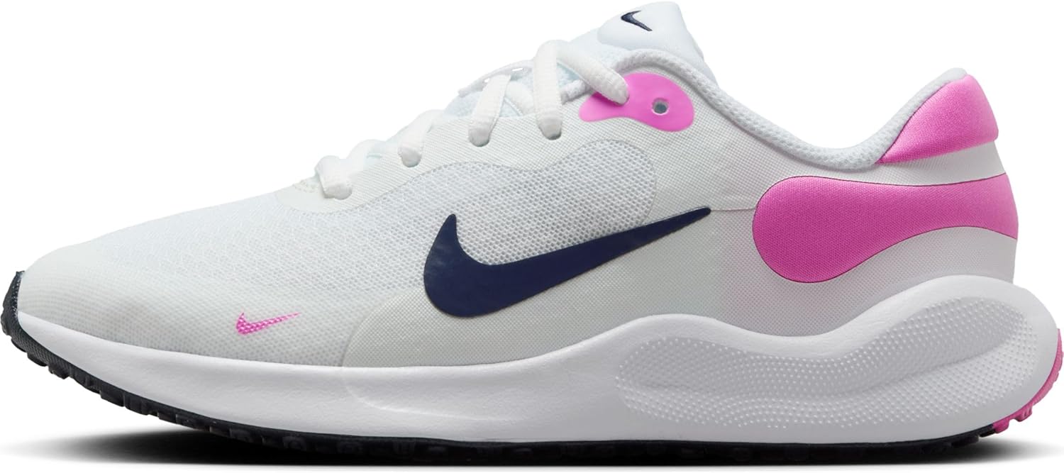 

Детские прогулочные туфли Nike унисекс-оксфорды, белый/синий/розовый