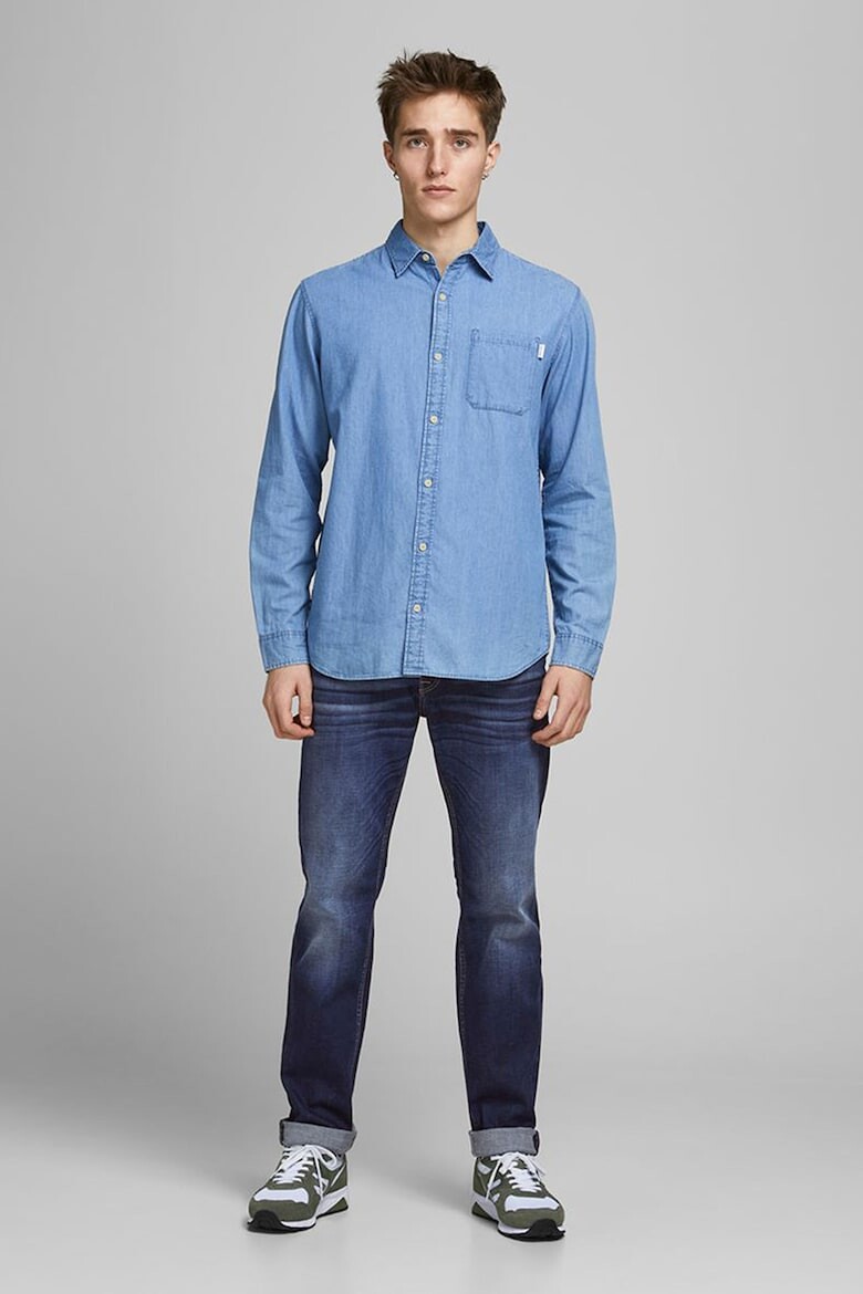 

Прямые джинсы с потертым эффектом Jack & Jones, белый